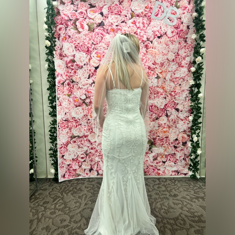 GORGEOUS & brand new wedding dress from David’s Bridal - Picture 5 of 9